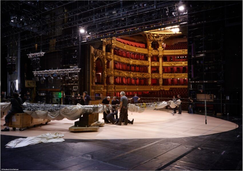 Palais Garnier - backstage view © Brodbeck & de Barbuat / OnP