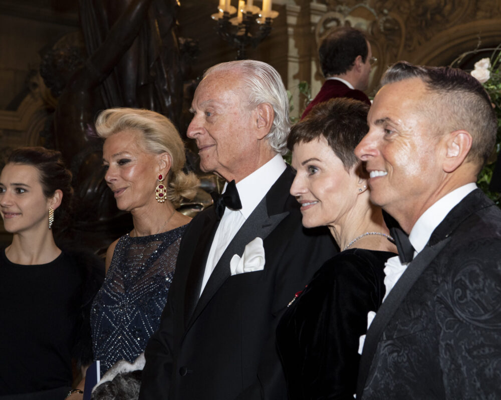 Melite de Foucaud, Denise Littlefield Sobel and her guests (c) Didier Plowy / OnP