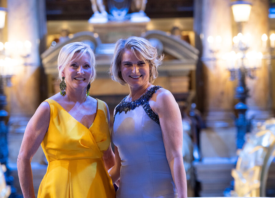Gala Co-Chair Donna Corbat, Olivia Tournay Flatto - Paris Opera 350th Anniversary Gala 2019  © Thibaut Chapotot / OnP